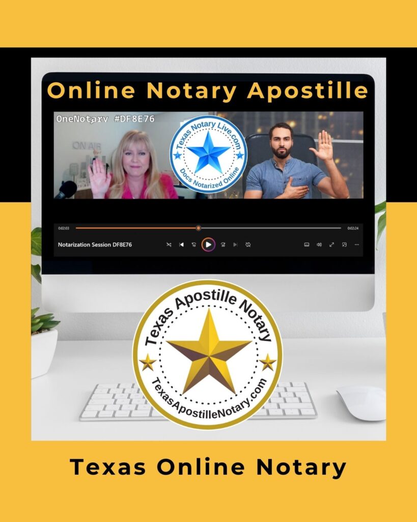 Texas Online Notary Documents Now Accepted for Texas Apostilles